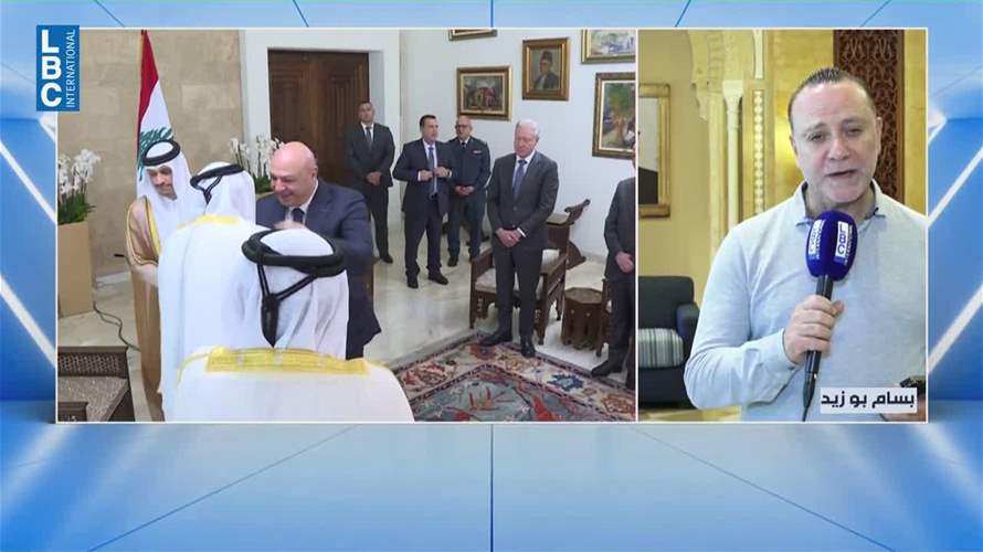 رئيس مجلس الوزراء القطري في لبنان وسلسلة لقاءات جمعته بالمسؤولين 