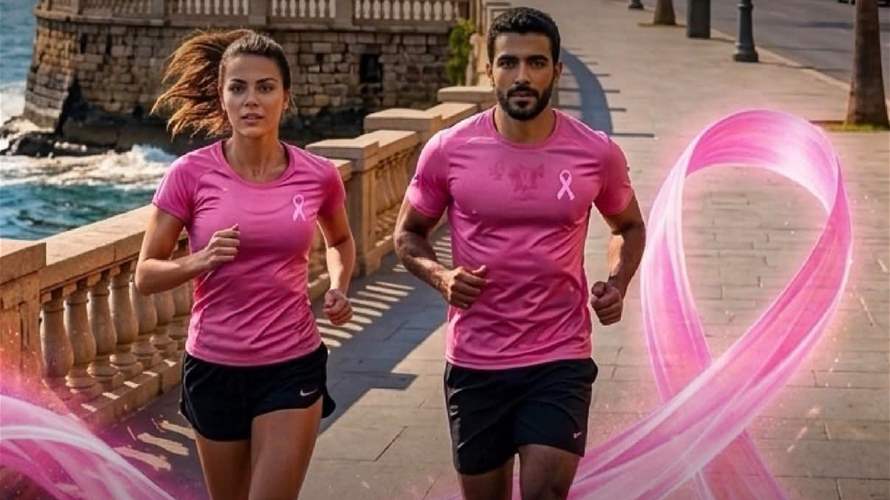 "Run for a Cause"... بيروت ماراثون تنظّم سباقًا للتوعية بسرطان الثدي (فيديو)