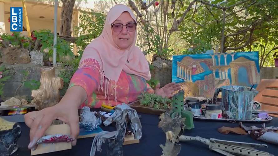 لينا جوني تحوّل آثار الحرب إلى حكاية حياة