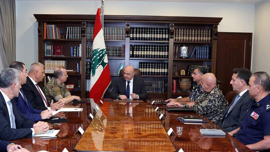 President Aoun calls for tighter security, weapons confiscation and increased security deployment in southern villages