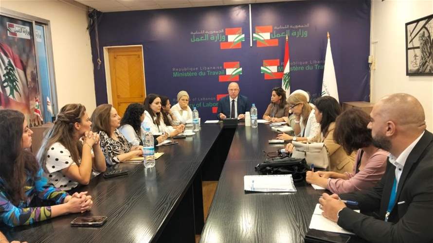  وزير العمل في سلسلة اجتماعات… مع "اوجيرو" والهيئة الوطنية لمكافحة عمل الأطفال