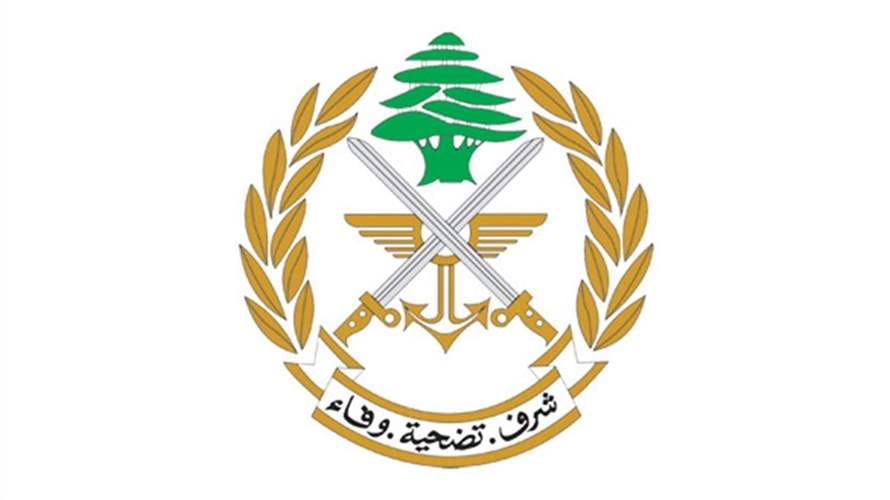 الجيش: تلف حوالى 180 دنماً من حشيشة الكيف في جباب الحمر ودهم منزل مطلوب في بريتال وبني صخر وتوقيف مطلوبين