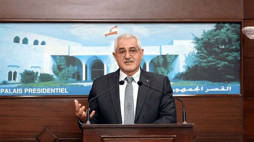 سجيع عطية من بعبدا: الرئيس عون مصمّم على الوحدة الوطنية والسلم الأهلي وحياد لبنان وتحقيق السيادة