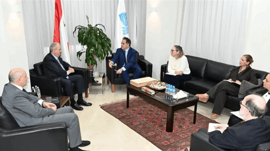 جابر بحث مع وفد من البنك الدولي في تسريع تنفيذ مشاريع التعافي وإعادة الإعمار