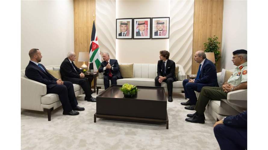 وزير الدفاع يلتقي العاهل الأردني... والملك عبدالله الثاني يؤكد دعم الجهود لضمان الاستقرار في الجنوب 