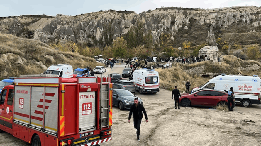 Fairy chimney rockfall kills two at Turkey's Cappadocia tourist attraction after heavy rain