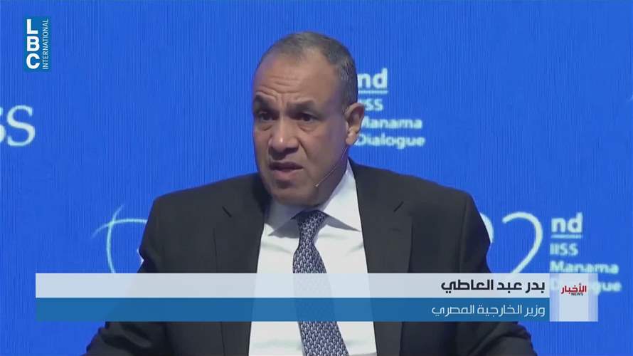 عبد العاطي يحذّر من تداعيات خطيرة ودمار إضافي في حال تصعيد الحرب بين واشنطن وطهران