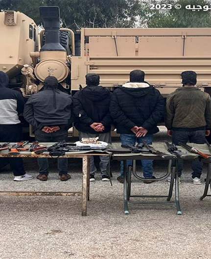 الجيش: توقيف 11 مطلوباً في بلدات قب الياس ومكسة وبوارج وجديتا