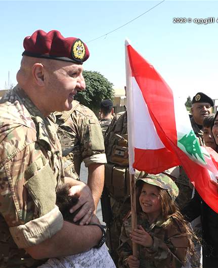 قائد الجيش يفتتح شبكة طرقات في الهرمل تسهّل مكافحة التهريب...ويتوجه الى بعض الأصوات المشككة