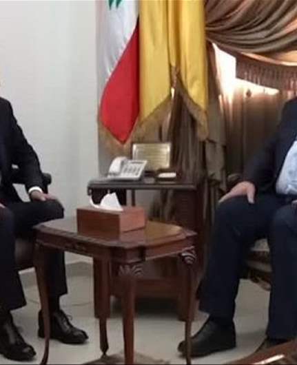 السفير القطري زار النائب محمد رعد أمس