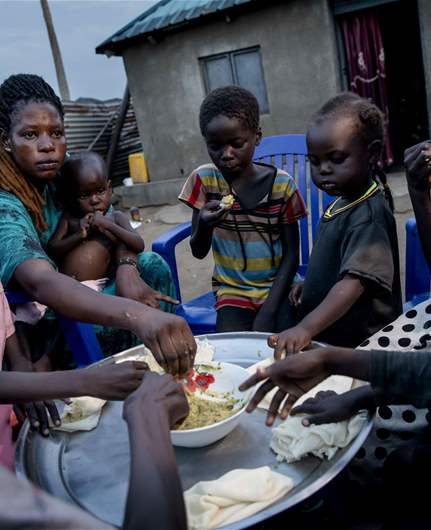 خطر الجوع يهدد الآلاف من مواطني جنوب السودان العائدين هربا من الحرب