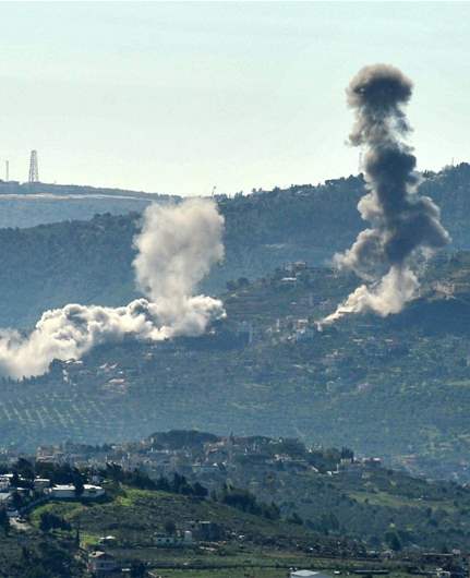 Israeli strike in south Lebanon kills technician fixing phone tower, sources told Reuters