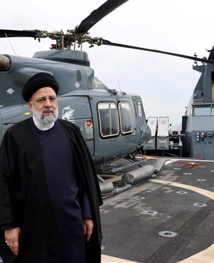 Precise location of President Raisi's helicopter determined, reports IRGC