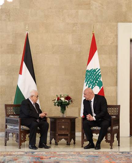 بيان لبناني–فلسطيني مشترك: تأكيد على حق العودة وسيادة الدولة والالتزام بالأمن والاستقرار