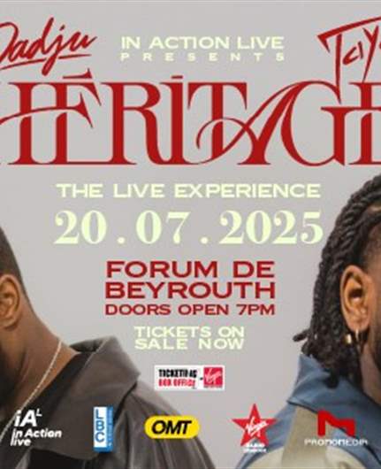 R&B meets Afrobeat – HERITAGE is coming! 🎶 Grab your tickets now!