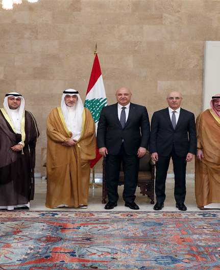 وزير الداخلية الكويتي من بعبدا: لتفعيل عمل اللجنة العليا اللبنانية-الكويتية للبحث في مجالات مساعدة لبنان