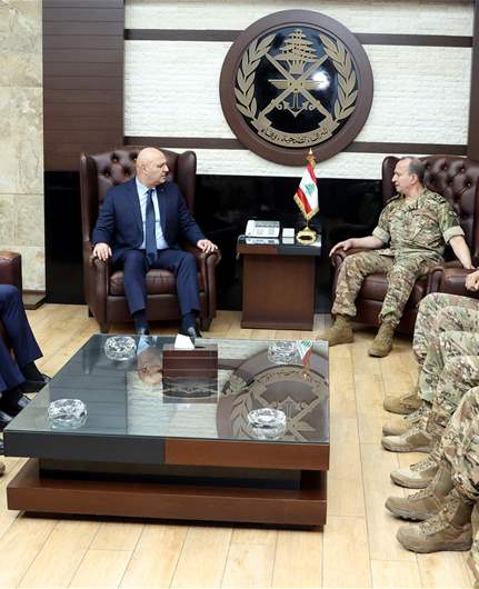 President Aoun offers condolences in Yarze for Wadi Zibqin victims, visits wounded soldier
