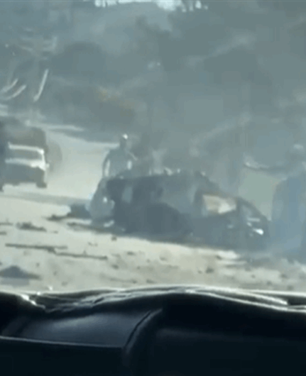 Israeli strike targets vehicle in South Lebanon's Khirbet Selm resulting in injuries