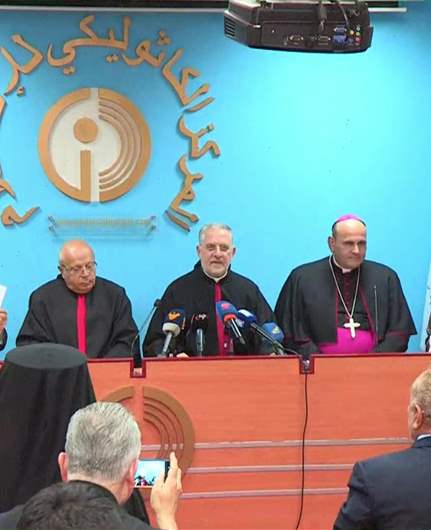 السفير البابوي أعلن من المركز الكاثوليكي للاعلام البرنامج الرسمي لزيارة البابا لاوون