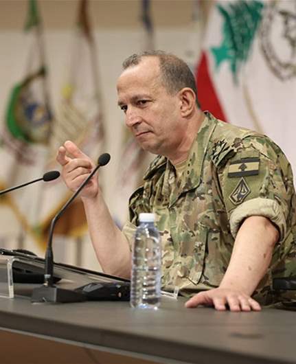 معلومات الـLBCI: قائد الجيش عرض ما عالجه وأكّد أنّ المرحلة الأولى من الخطة باتت في آخر مراحلها