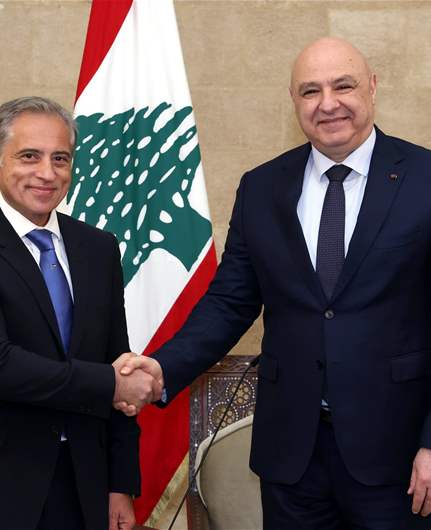 President Aoun, Jordan PM stress Arab unity, deepen cooperation through new agreements