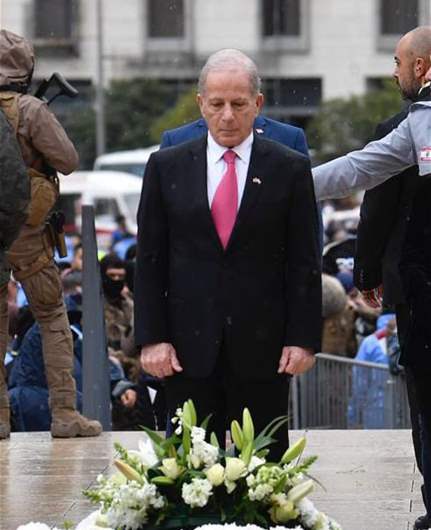 US Ambassador honors Rafic Hariri’s legacy at commemoration in Beirut
