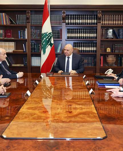 الرئيس عون ترأس اجتماعاً أمنياً خُصص للبحث في نتائج ومداولات لقاء القاهرة