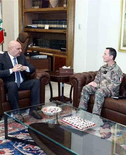 الرئيس عون استقبل رئيس الأركان الفرنسي موفدا من ماكرون 