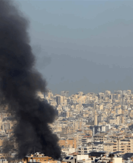 اليكم النقاط التي استهدفتها سلسلة الغارات الإسرائيلية بعد الإنذار....