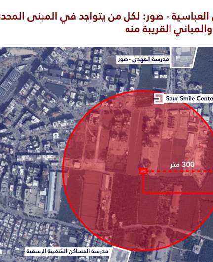 إنذار عاجل إلى سكان صور وصيدا...