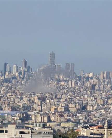 Israel launches strikes on Beirut's suburbs following warning