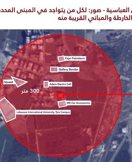 Israeli military issues urgent evacuation warning for Aabbasiyyeh residents in Tyre district