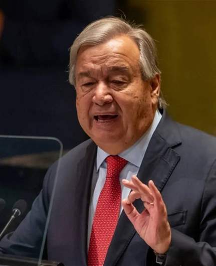 غوتيريش: نقوم باتصالات في شأن مضيق هُرمز