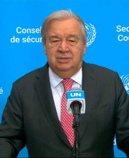 الأمين العام للأمم المتحدة: لاحترام وقف إطلاق النار بين لبنان وإسرائيل