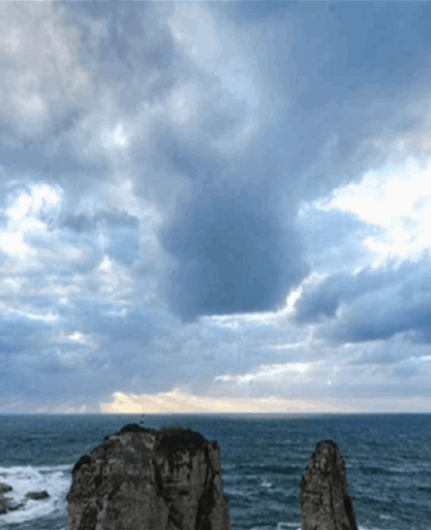 منخفض جوي يؤثر على لبنان...والحرارة الى انخفاض