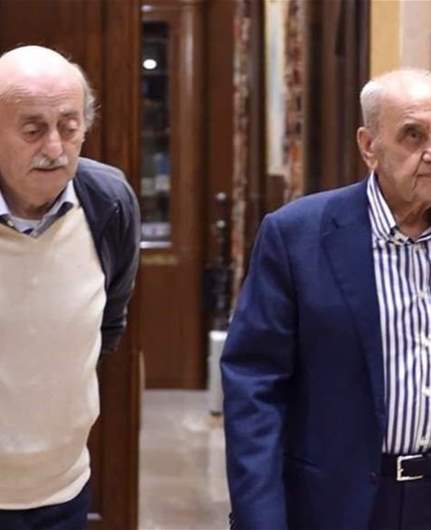 جنبلاط من عين التينة: لضرورة إيجاد الوسائل الملائمة لتثبيت وقف إطلاق النار