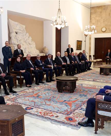 President Aoun urges Israel to honor ceasefire, says Lebanon awaiting US date for talks