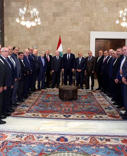 الرئيس عون: واجبي أن أقوم بالمستحيل وبما هو أقل كلفة كي أوقف الحرب عن لبنان