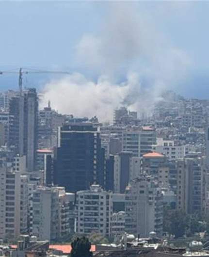 Israeli military claims it struck Hezbollah infrastructure in Beirut's southern suburbs