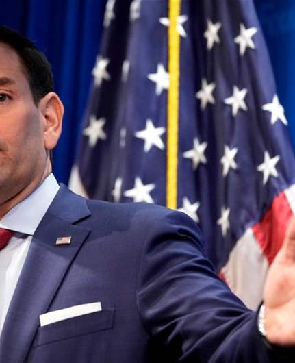 Rubio says international law prohibits imposing fees on global waterways