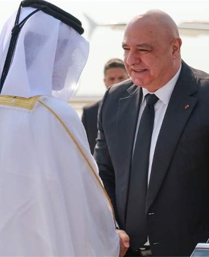 الرئيس عون في الدوحة لتقديم التعازي بوفاة الأمير حمد بن خليفة آل ثاني