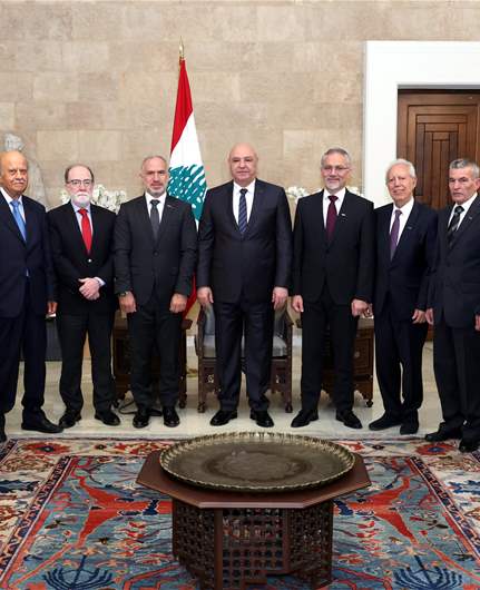 الرئيس عون: أعدنا لبنان إلى خريطة العالم وسنواصل العمل لاعادة بناء الدولة 