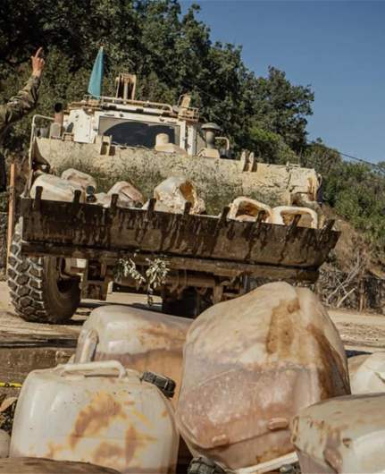 What’s inside the pink containers? The explosives mystery gripping south Lebanon