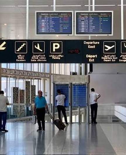 حركة المطار في آب الأكثر ارتفاعاً منذ بداية العام