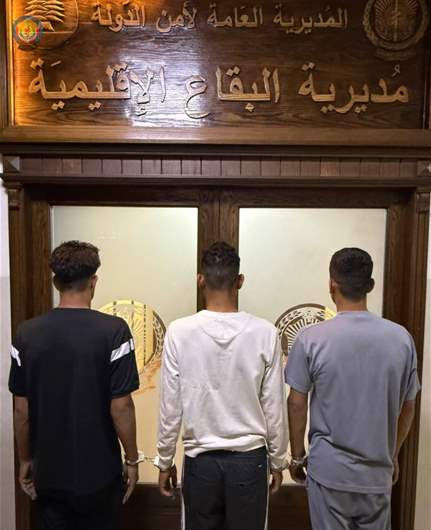 عصابة سرقة في قبضة أمن الدولة 