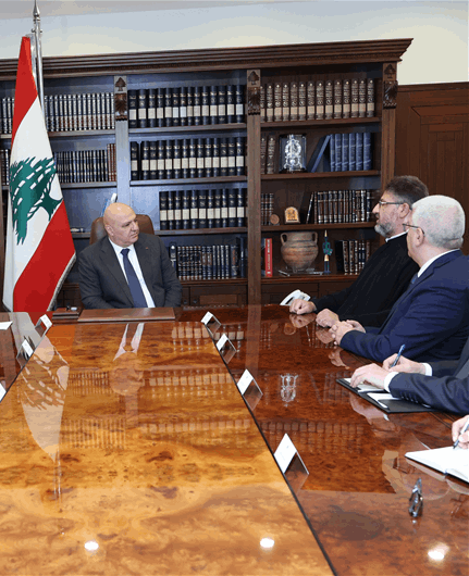 عون: أبناء الجنوب هم حراس الأرض... والدولة سندكم ولن تتخلى عن أي شبر من أرضكم