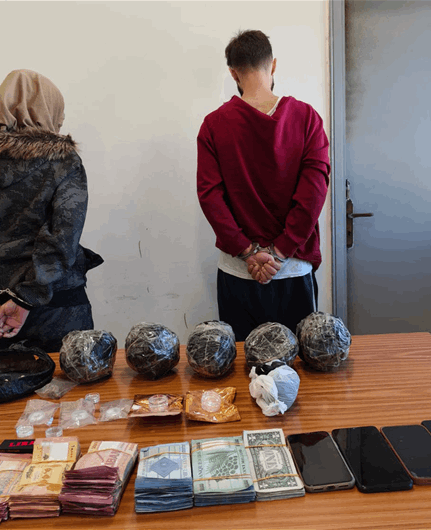 شقة لتوزيع المخدّرات في أبي سمراء… توقيف زوجين وضبط كميات كبيرة من الحشيشة والكوكايين والكبتاغون