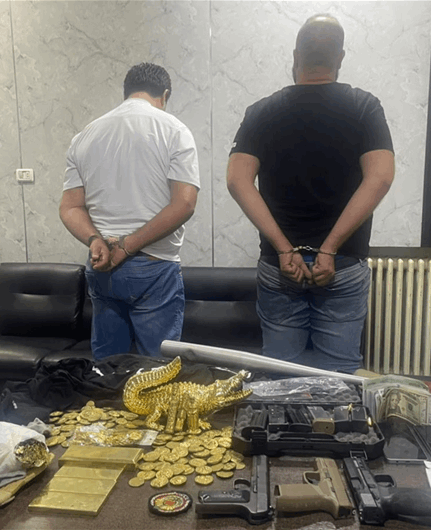 عناصر حاجز ضهر البيدر توقف شخصين متورّطين بعملية خطف مواطن في المعاملتين