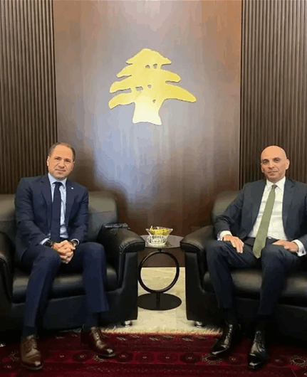 الجميل استقبل السفير المصري: لتحييد لبنان عن المواجهات الإقليمية بما يحفظ أمن اللبنانيين واستقرارهم