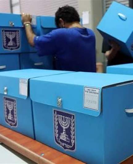 87% of votes counted in Israel election, 650,000 double-envelopes yet to be tallied